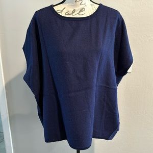 Beautiful Cuyana Baby Alpaca Poncho Tunic Top